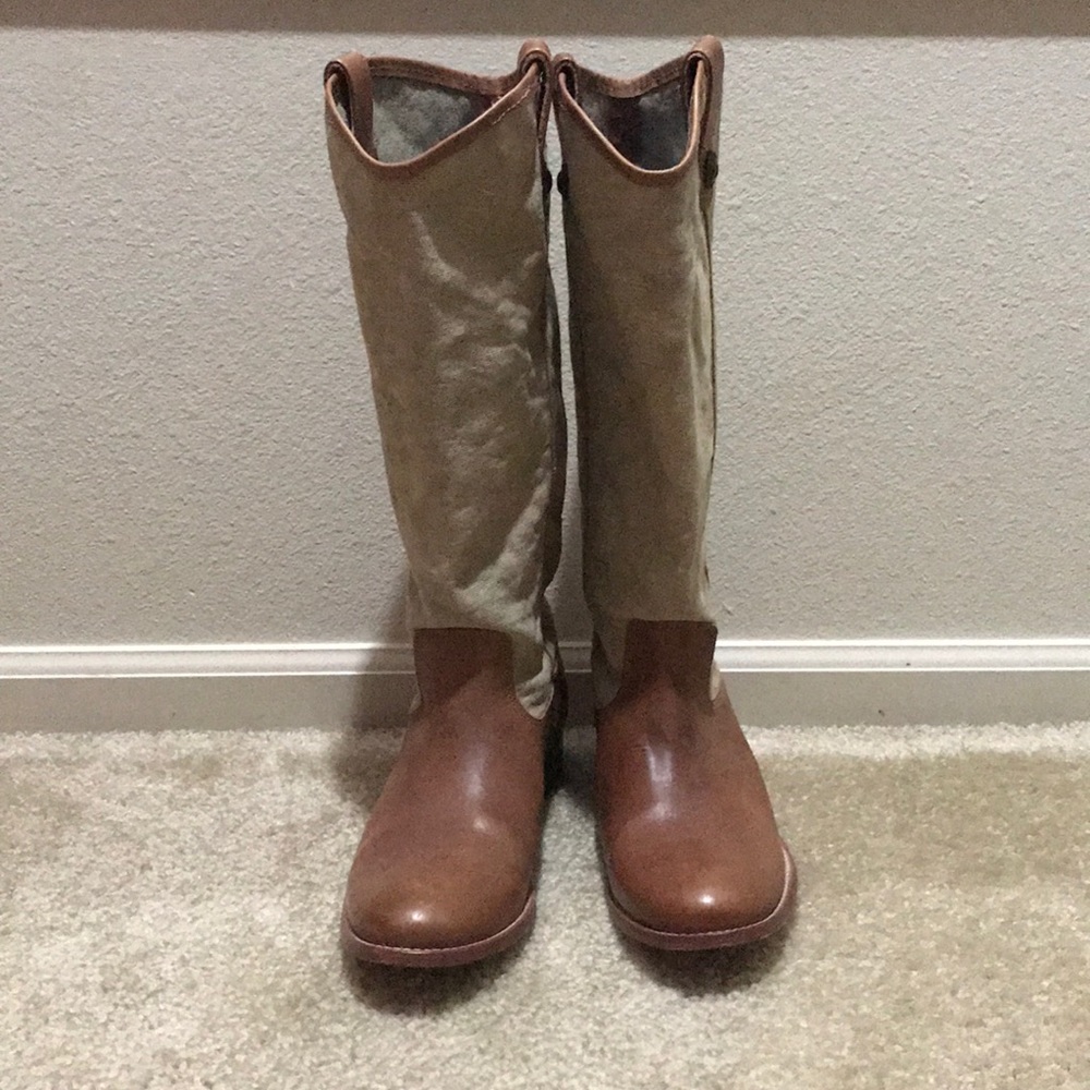 Melissa Frye Canvas Riding Boot - Picture 3 of 8